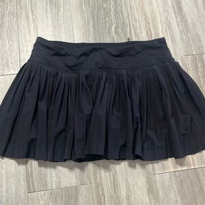 Lululemon Black Pleat To Street Skirt